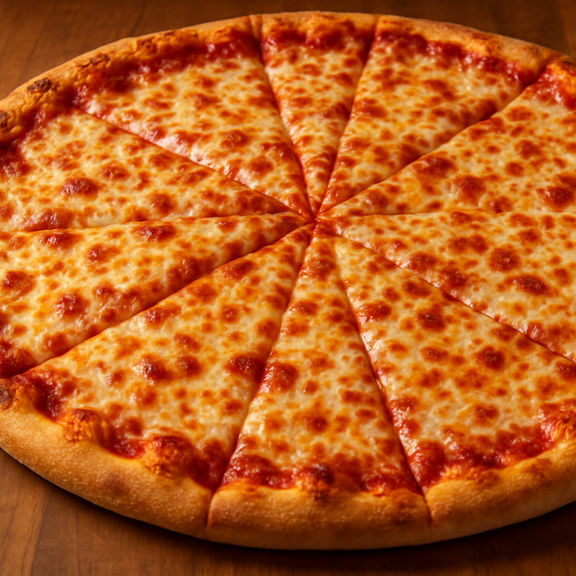 Classic cheese pizza