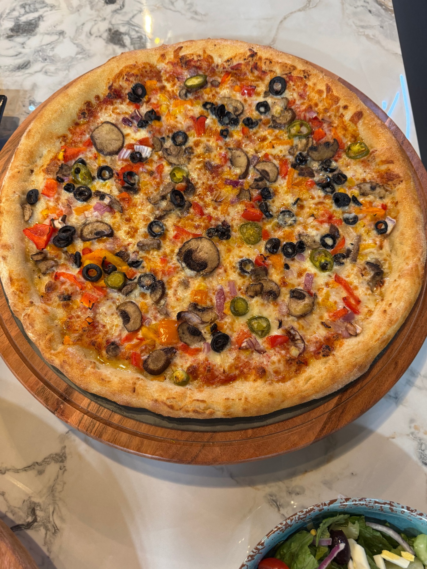 Veggie pizza